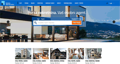Desktop Screenshot of burza-nekretnina.com